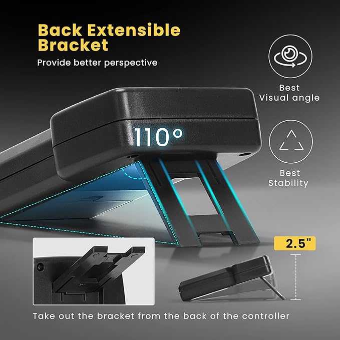 Máquina de Recuperación de Refrigerante VIVOHOME 3/4 HP con Carrito y Báscula Digital miniatura 8