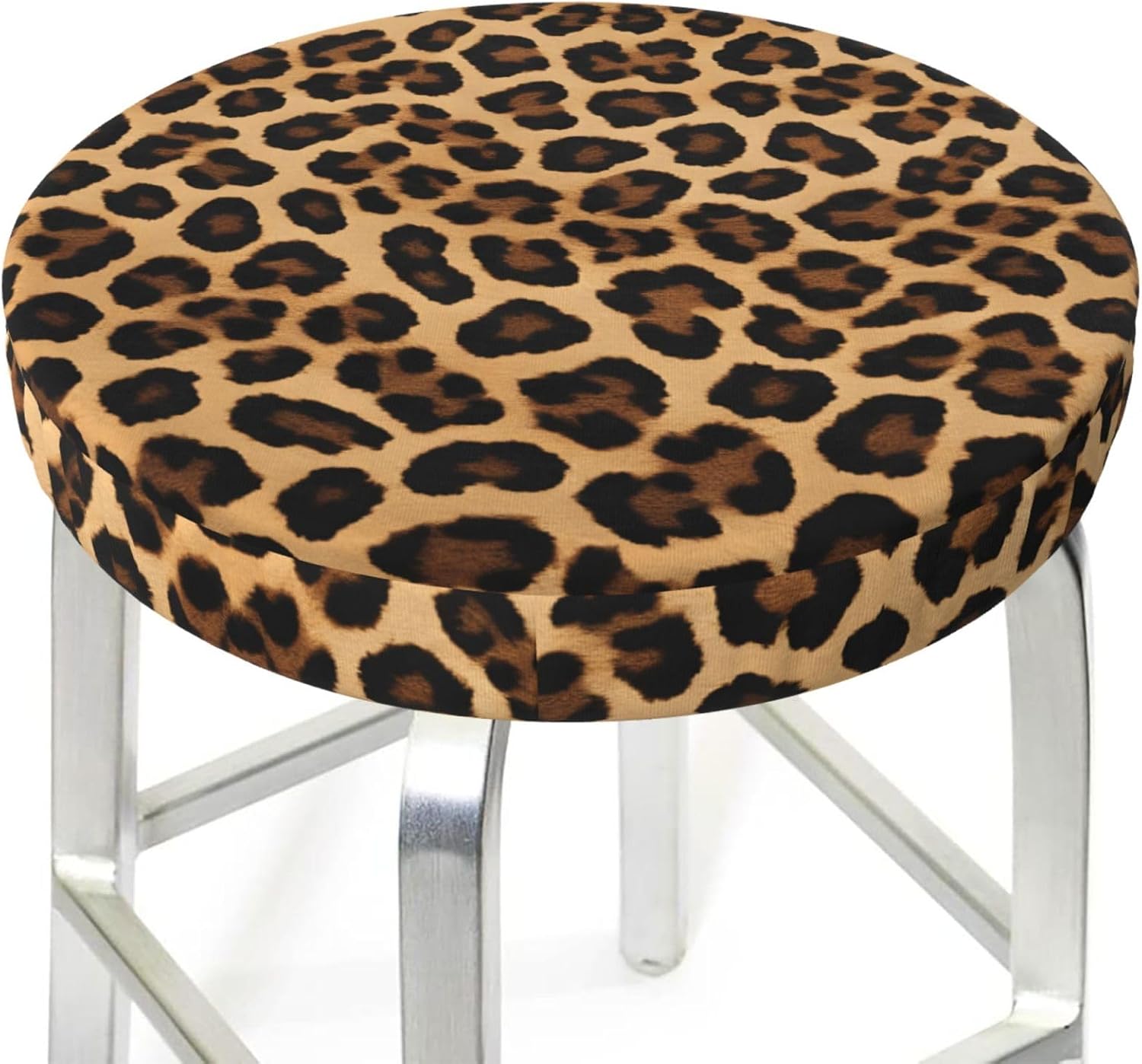 Round Bar Stool Seat Cover for Home Kitchen Dining Chair - 12 inch