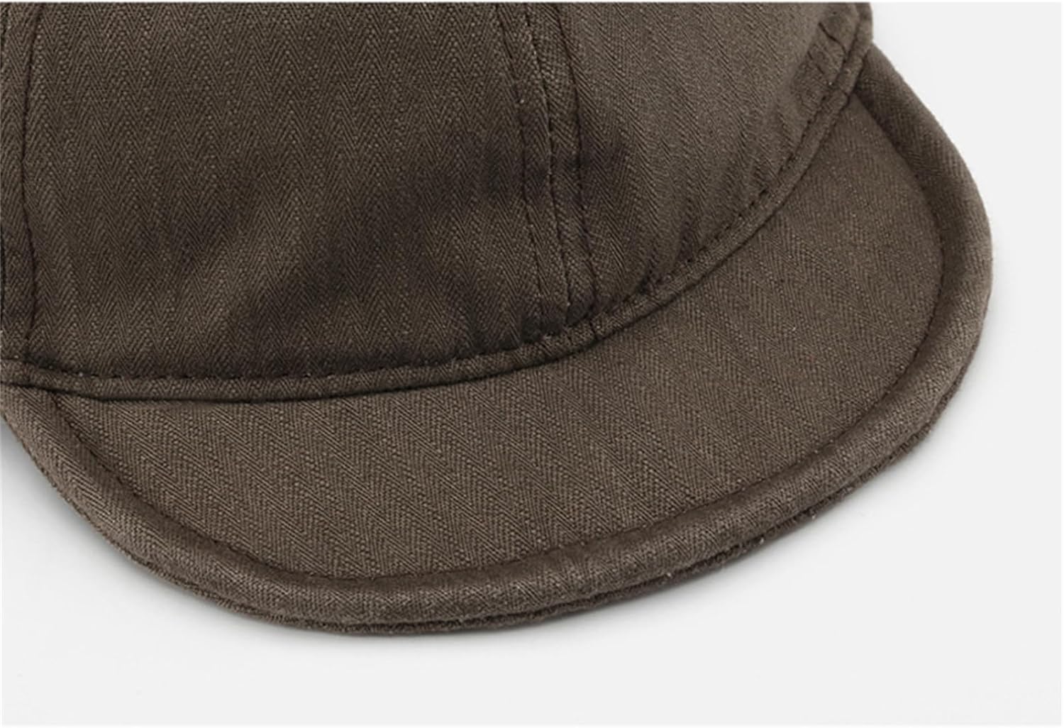 Women's Vintage Short Brim Baseball-Cap Adjustable Unstructured Soft Cotton Plain Dad-Hat for Men Women - Image 7