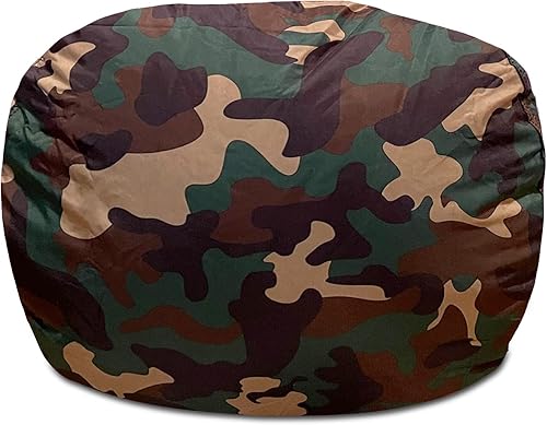 Miniatura 516 de Posh Creations Puf estructurado cómodo para jugar, leer y ver la televisión, Malibu Lounge, tela de lona para colorear, criaturas Criaturas de tela