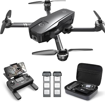 Holy Stone HS720 GPS Drone with Camera for Adults 4K UHD, 52 Minutes Flight Time, Foldable Quadcopter with Brushless Motor, Auto Return Home, Follow Me, Long Control Range