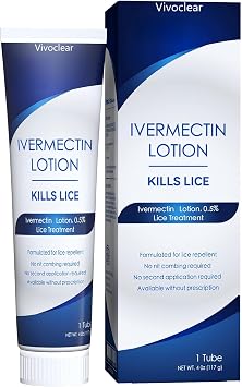 Scalp Care Lotion for Head Lice Treatment | Ivermectin Lotion 0.5% Formula | Fast-Acting Single Use | Safe for Ages 6 Months+