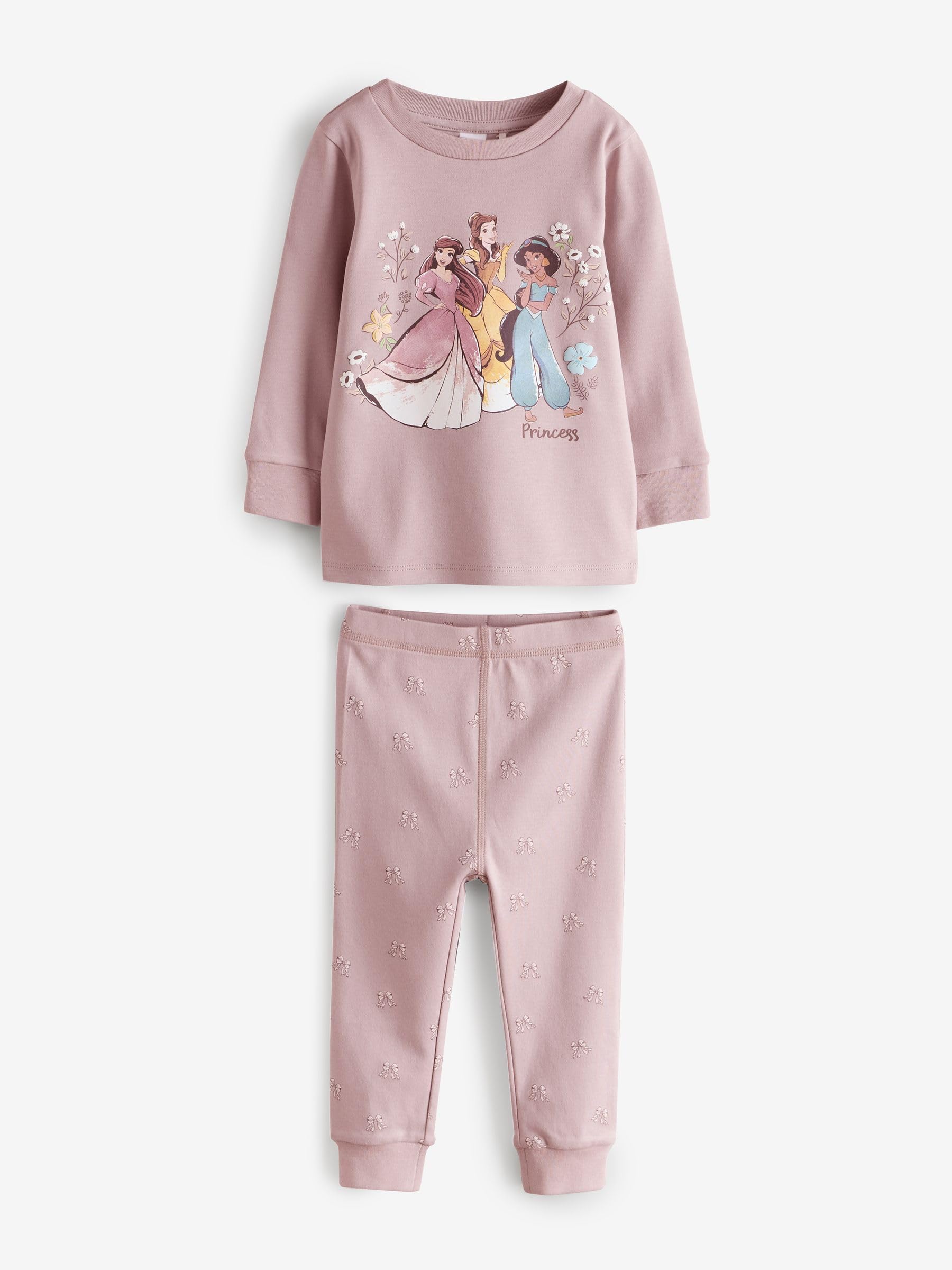 NEXT Disney Princess - Pigiama da bambina, confezione da 2