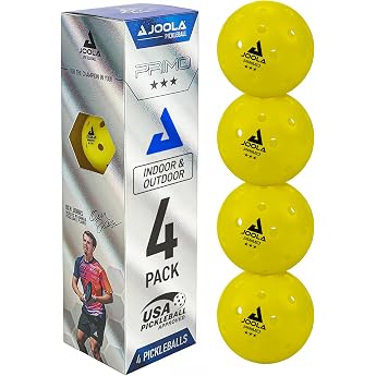 JOOLA Primo Pickleball Balls - Pickleball Balls with USAPA Certification
