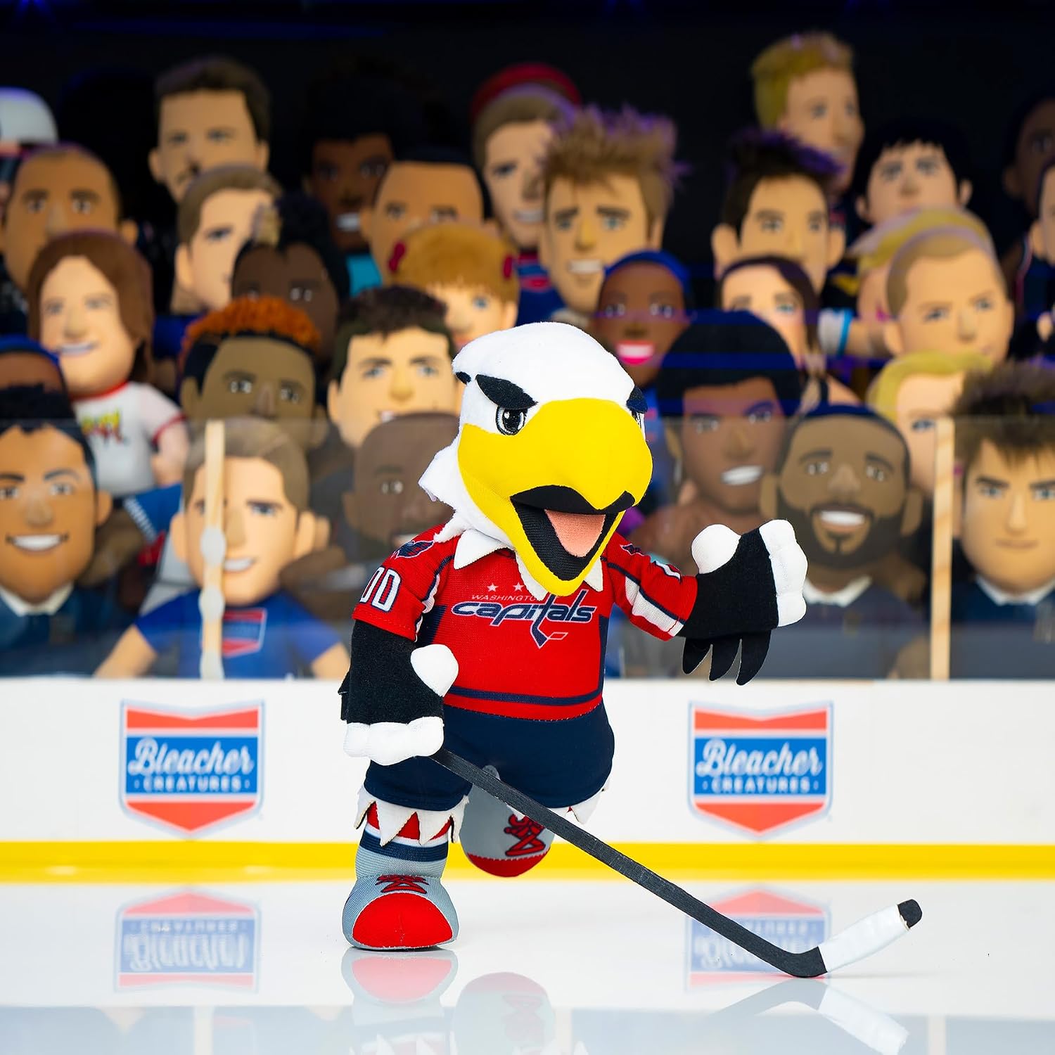 Bleacher Creatures Washington Capitals Slapshot 10" Plush Figure- A Mascot for Play or Display