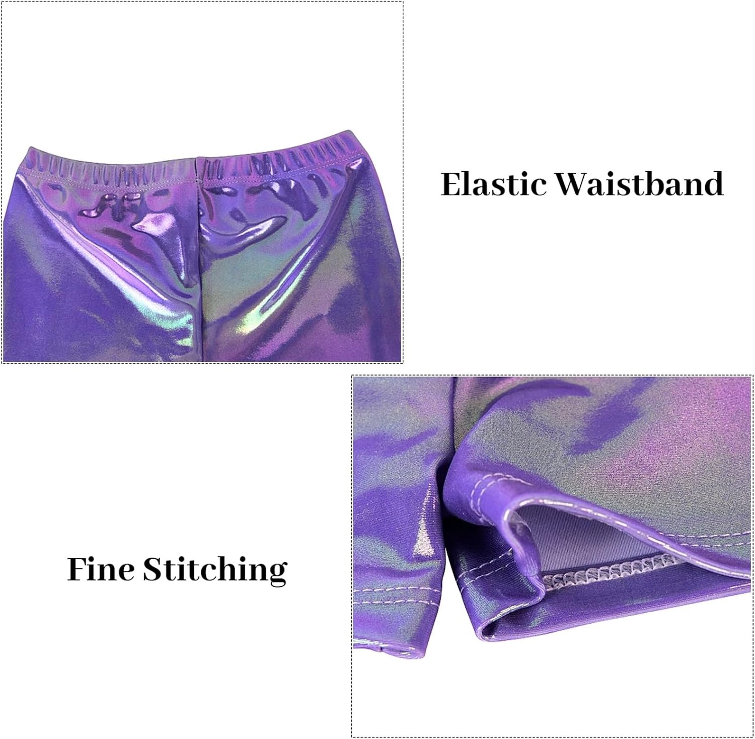 Gymnastics Leotard For Girls Marble Athletic Tumbling Outfits Sparkly Dance With Short