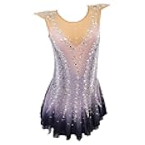 Ice Figure Skating Dress - Handmade Stage Ballet Costume for Women - Customizable Girls