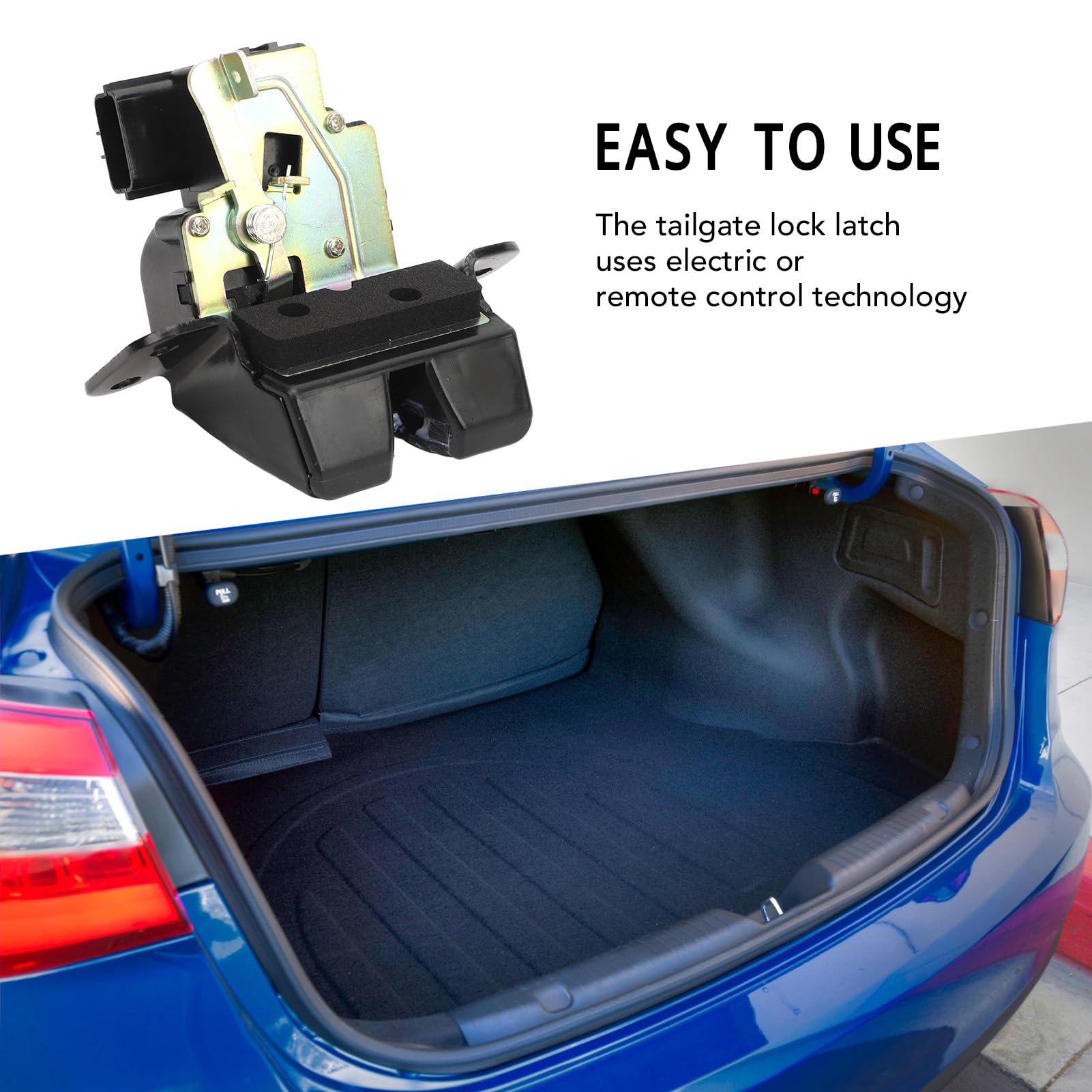 Actionneur Verrouillage Coffre Pour Seat Ibiza IV 2008-2017 - Remplace 6J4827505D, Installation Facile