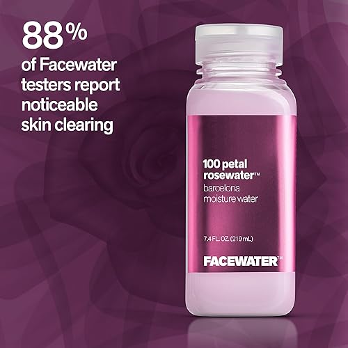 Miniatura 7 de Facewater 100 pétalos agua de rosas Barcelona Humedad Agua
