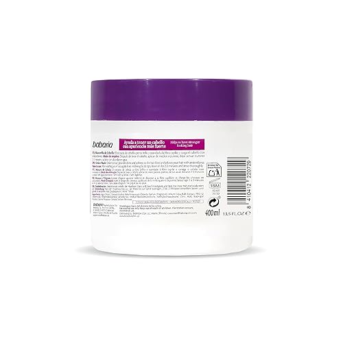 Miniatura 5 de Babaria Mascarilla capilar de cebolla, sin olor, sin lágrimas, propiedades purificadoras y antioxidantes, mejora el crecimiento del cabello, añade