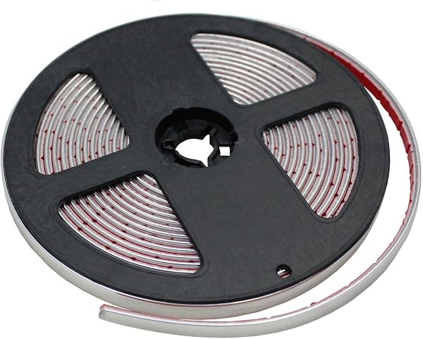 Lumonic striscia cromata autoadesiva 8mm x 5m I finiture cromate per auto, camion, ecc. I Striscia cromata 8mm, striscia cromata auto, strisce cromate accessori auto - 1