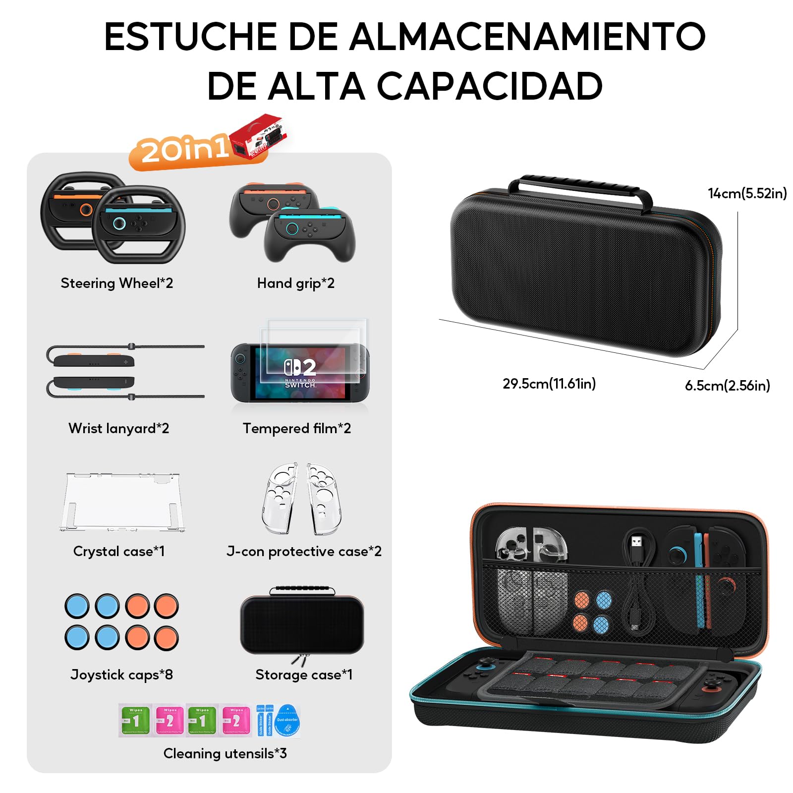 Amazon.com: Switch 2 Accessories Bundle for Nintendo Switch 2