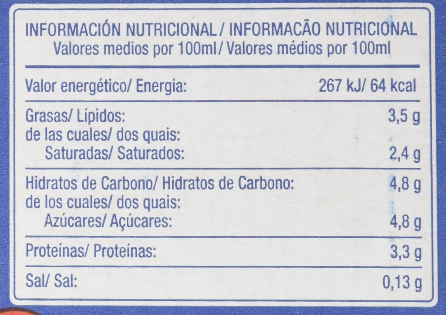 Leche Pascual Entera UHT Monodosis 13,6 ml Caja 300 Tarrinas