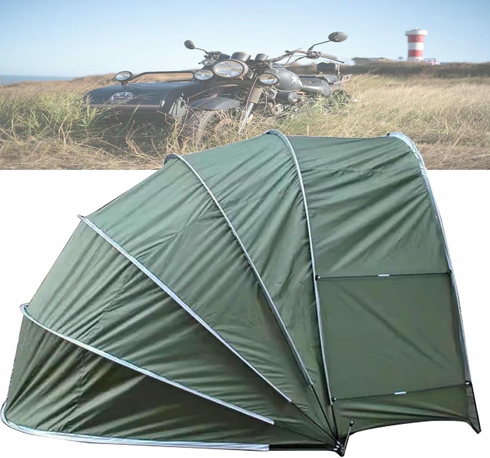 Motorcycle shed tente shelter garage extérieur pour moto et vélo