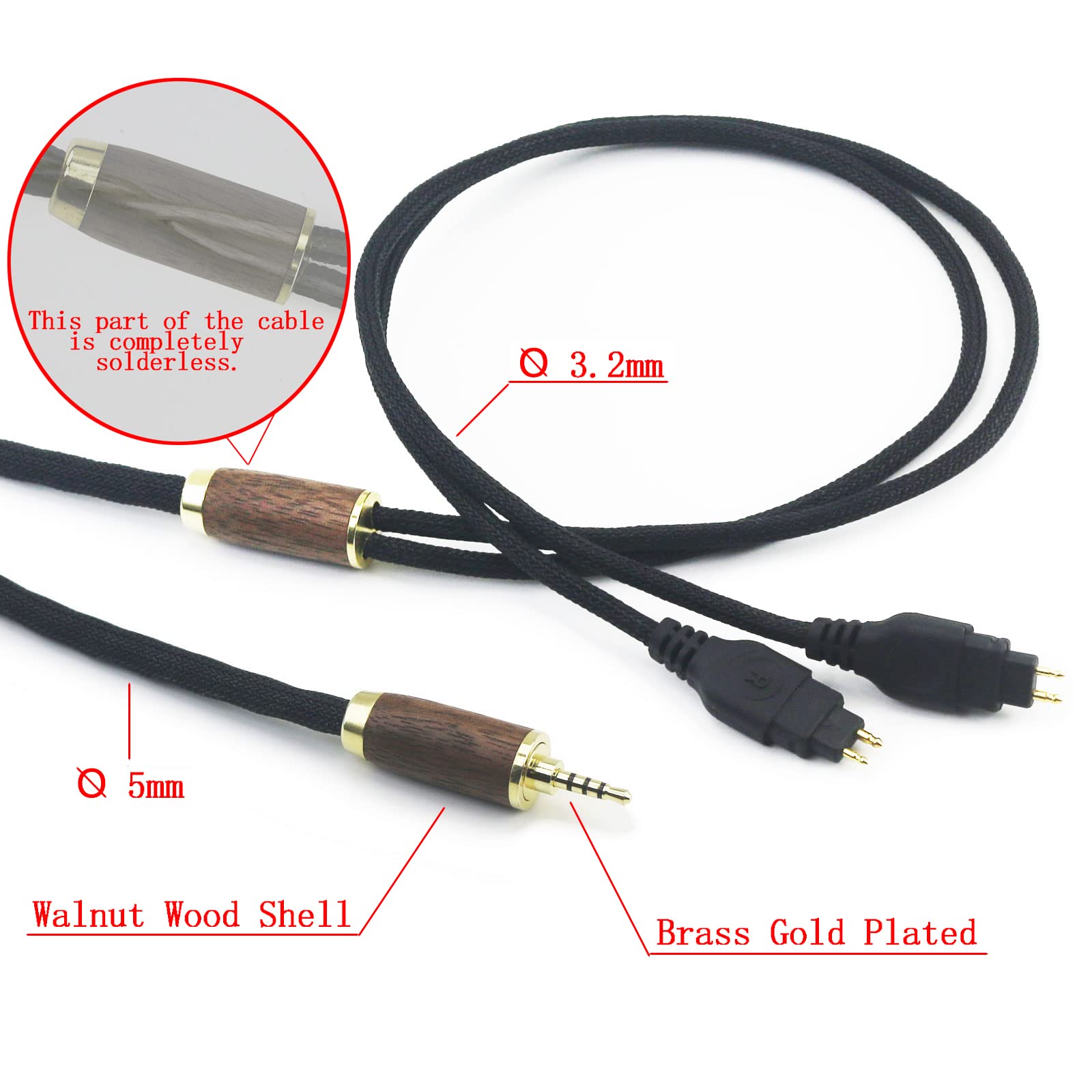 Amazon.com: NewFantasia 2.5mm Balanced Cable Compatible with