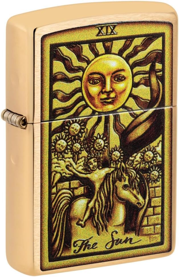 Zippo Lighter 48758 Tarocchi Sole Men Collectable Limited Edition Multicolor