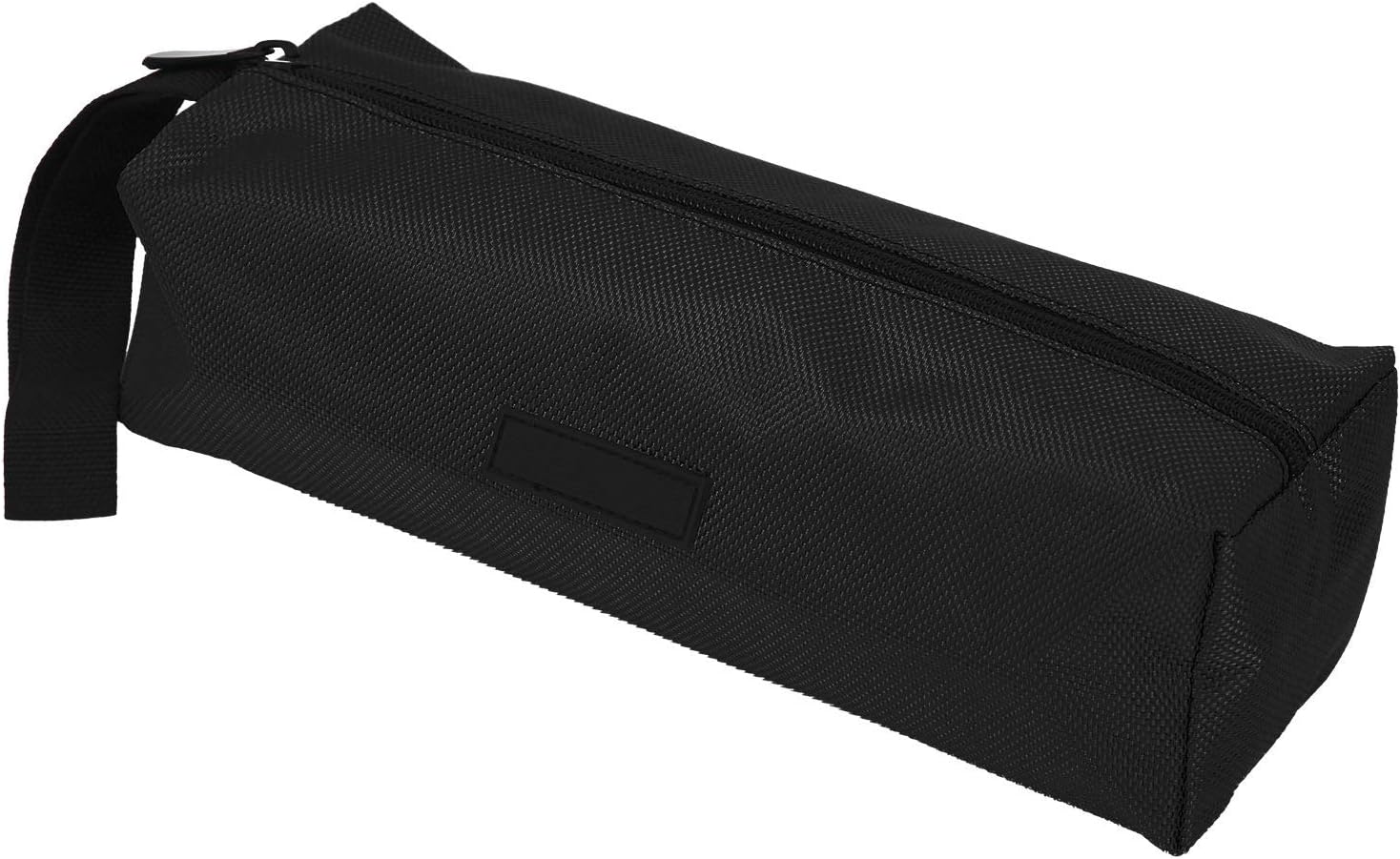 Thickened Waterproof Tool Bag, Electrician Toolbox, Zipper Design Canvas Bag, Small 1680D Oxford Blue(black)