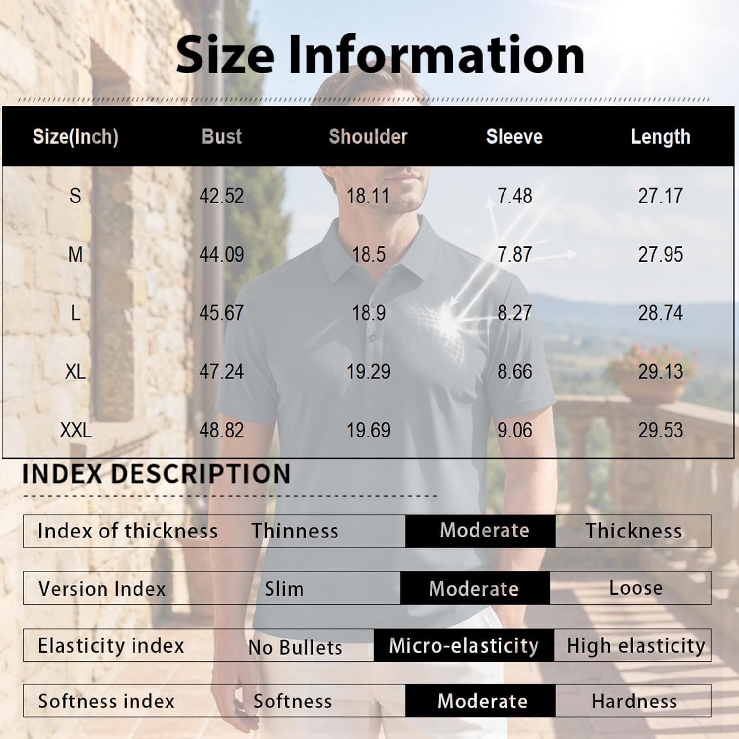 FQZWONG Mens Breeze Polo Shirts 2026 Casual Solid Collared Shirt Stretchy Quick Dry Shirts Performance Designed Golf Polo Tee