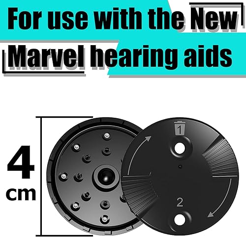 Miniatura 4 de Protectores de cera para accesorios de audífonos Phonak y audífonos Unitron RIC RITE, filtros para audífonos (5 paquetes40 piezas)