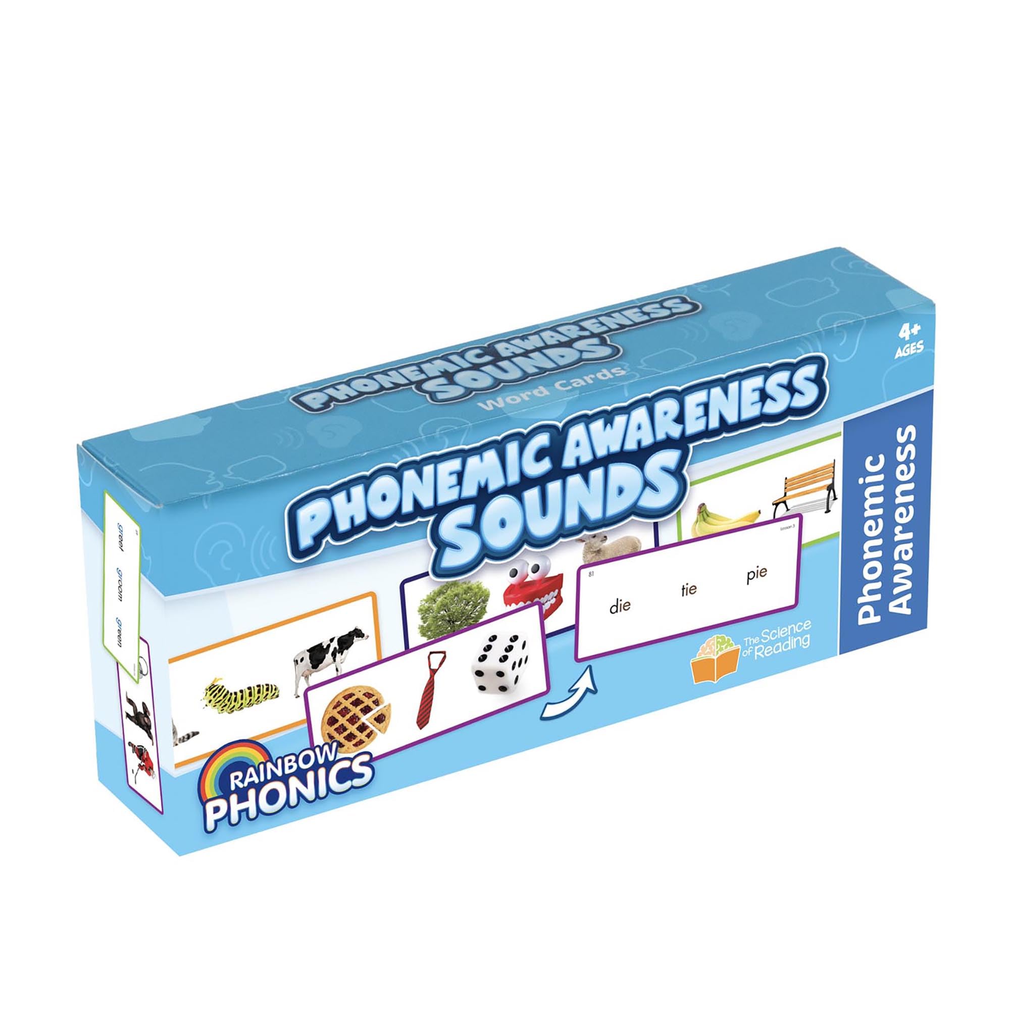 Junior Learning: Rainbow Phonics - Phonemic Awareness Sounds - 101 Word Cards, Flash Cards for Learning Phonemes, Level Based Cards, Kids Ages 4+ - Image 7