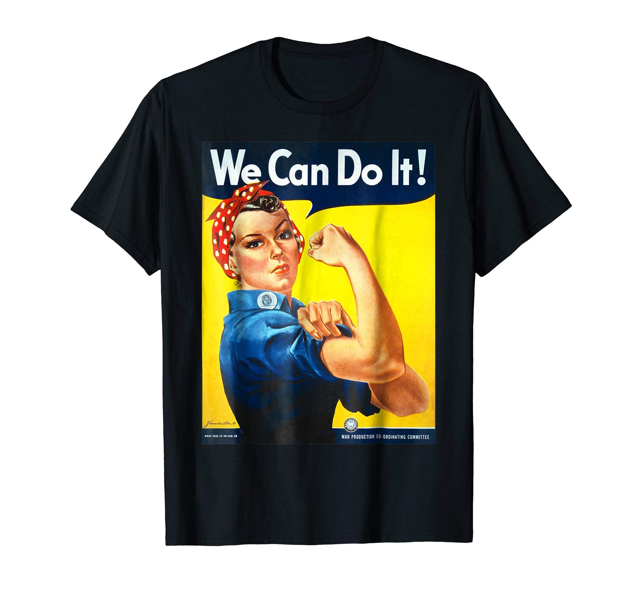 Vintage Feminist 33Vintage Feminist We Can Do It T-ShirtOEKO-TEX STANDARD 100