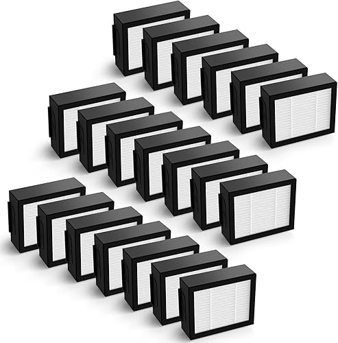Miniatura 10 de Filtro de repuesto para iRobot Roomba e, i y j Series i7 i7+/Plus i3 i3+ E5 E6 E7 i4 i6 i6+ i8 i8+ Robot Aspiradores Partes, Paquete de 12 Filtros