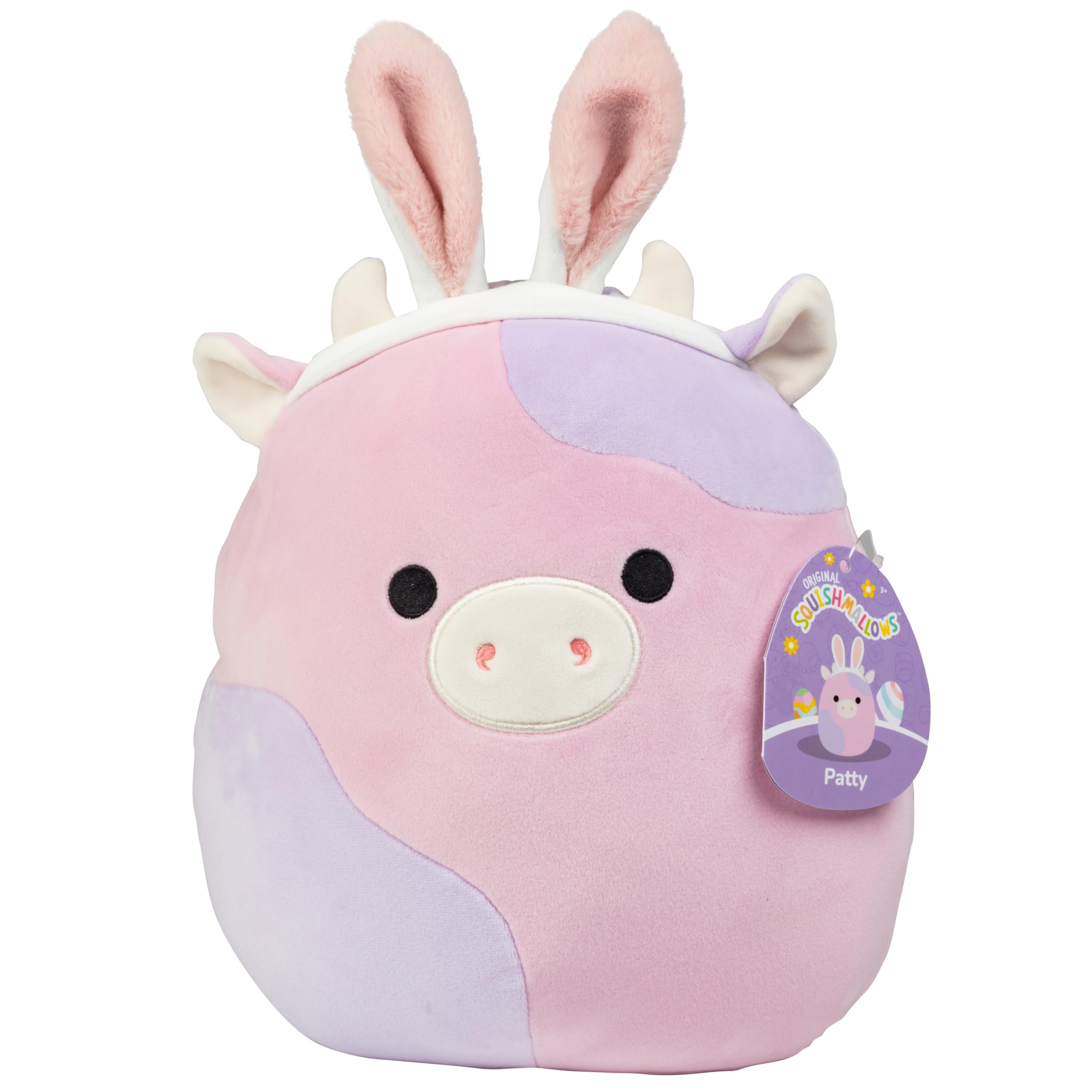 Squishmallows 10 Patty The Cow Officially Licensed Kellytoy Easter 