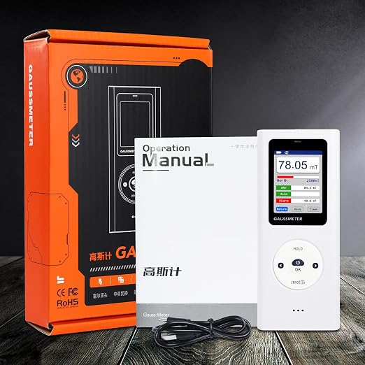 Medidor Digital de Gauss Tesla Profesional con Pantalla HD miniatura 3