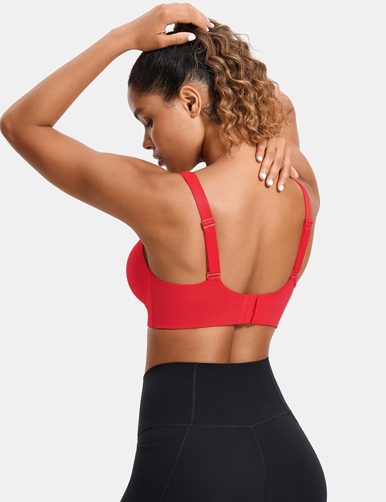 SYROKAN Women's High Impact Plus Size Sports Bra Nigeria | Ubuy