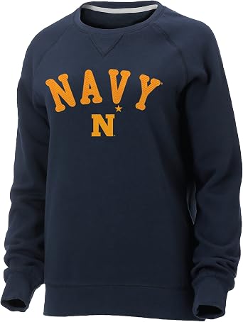 Ouray Sportswear Womens Hot Shot Crew Neck Sweat, Medium, Navy