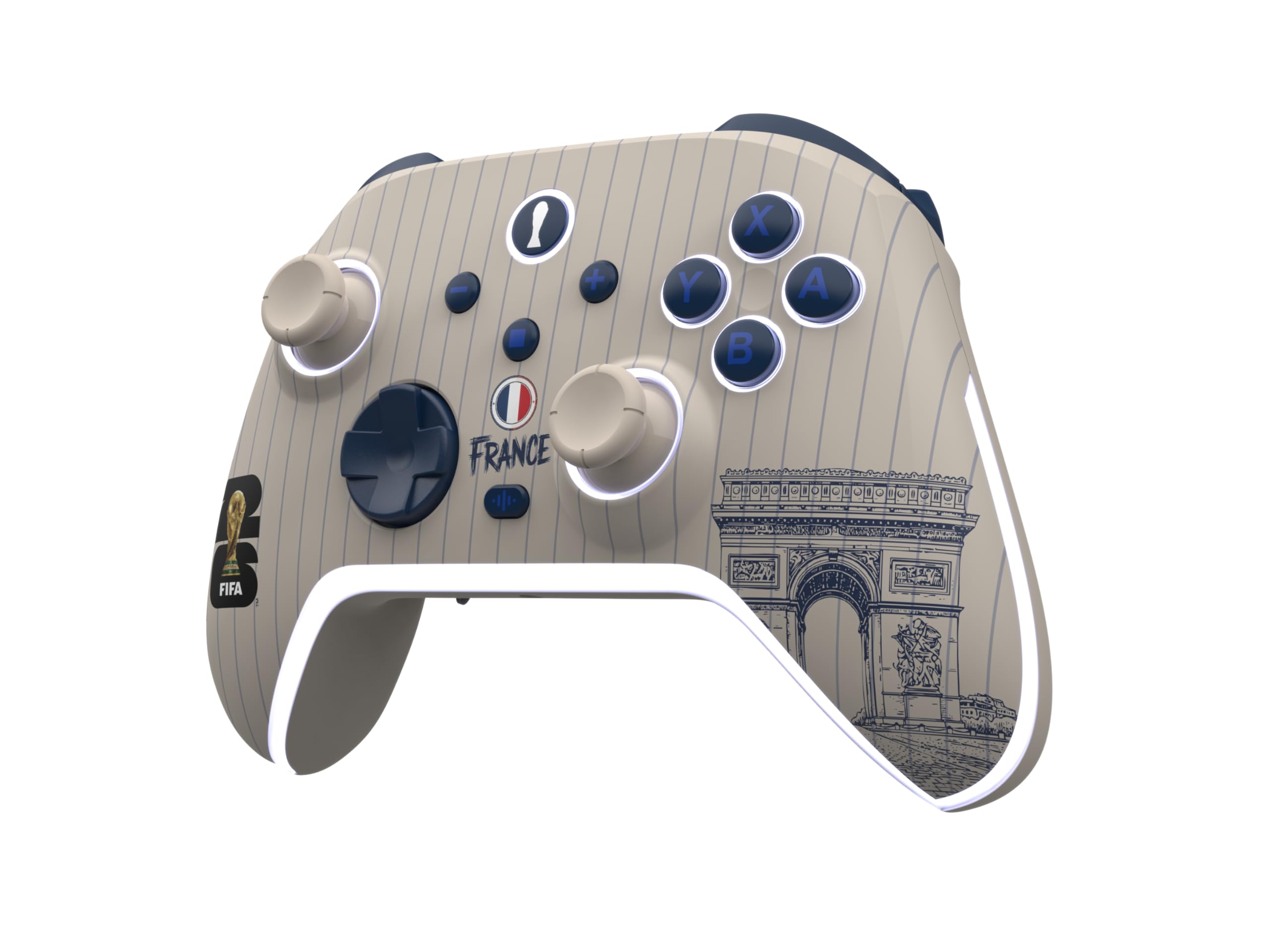 Dragon Fifa WorldCup 26 - Aurora+ France Wireless Controller for Switch, Switch 2, Pc, Android and Ios