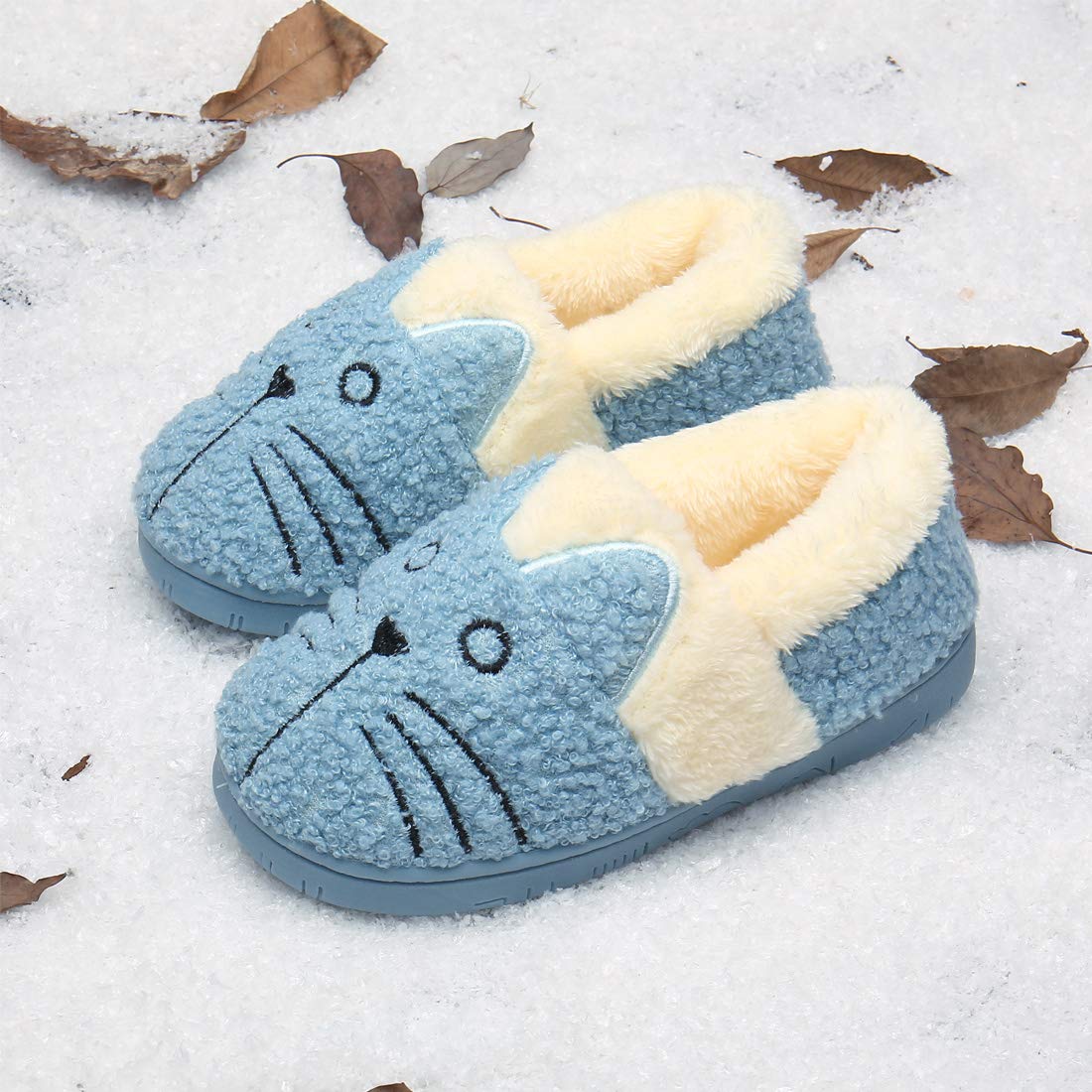 KVbabby Pantofole Bambino Invernali Pantofole Ragazze Ciabatte Bambine Warm Scarpe di Cotone Antiscivolo Interne Slipper Donne Panda Comode