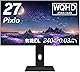 Pixio PX277 OLED MAX ゲーミングモニター 27インチ 240Hz WQHD OLED 有機ELパネル