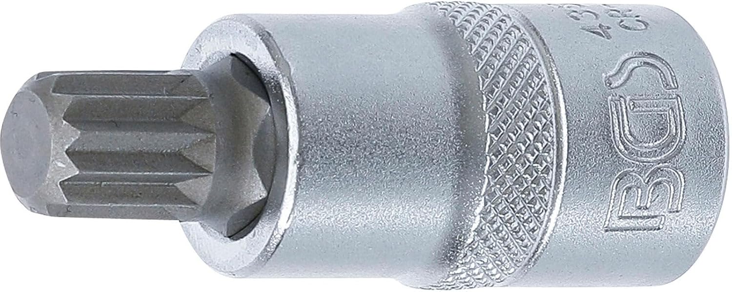 BGS 4354 | Impact Bit Socket | 12.5 mm (1/2") Drive | Spline (for XZN) M12