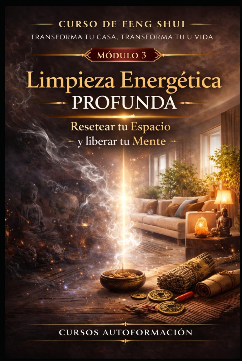 Curso de Feng Shui: transforma tu casa, transforma tu vida: MÓDULO 3: Limpieza energética profunda — Resetear tu espacio y liberar tu mente