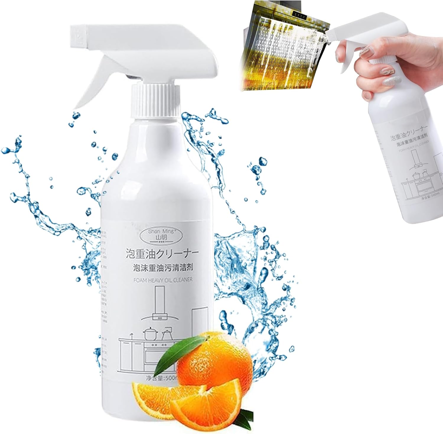 Ttuch Splash Foam Spray （500ml） Splash Spray Tablets