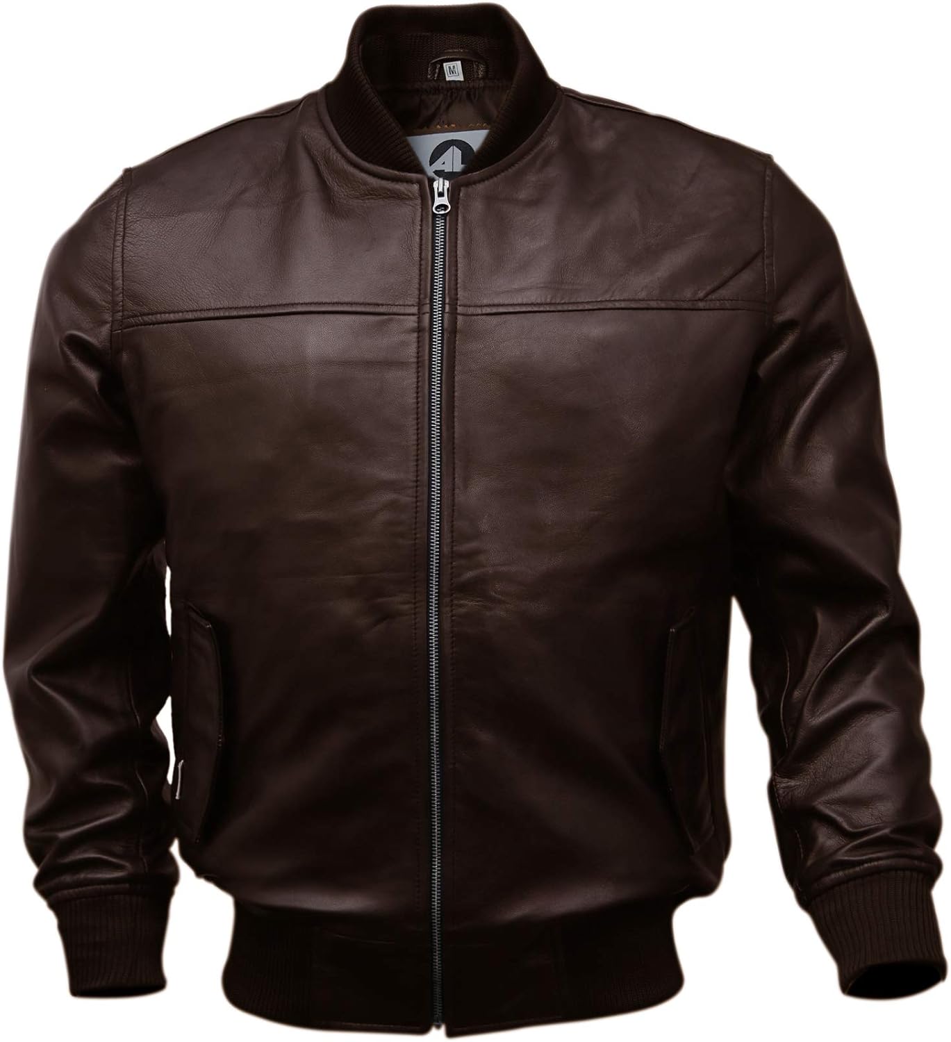 Black Casual Real Leather Jacket for Mens | Genuine Lambskin Motorcycle Biker Jackets