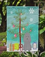 Vista 1157 de Caroline's Treasures BB4243GF Bandera de jardín con texto en inglés «Merry Christmas» con texto en inglés «Merry Christmas», bandera decorativa