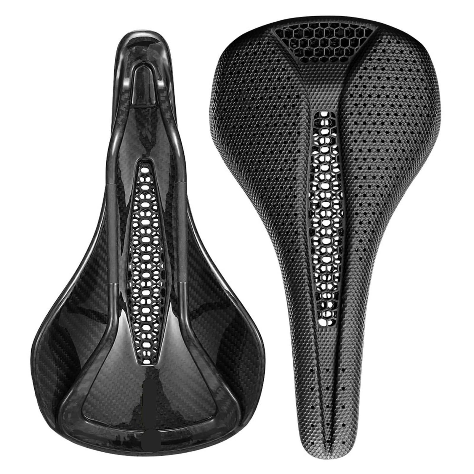 Compatibile con la sella 3D RYET 265x142mm | Binari 7x9, full carbon, vestibilità MTB/gravel/strada