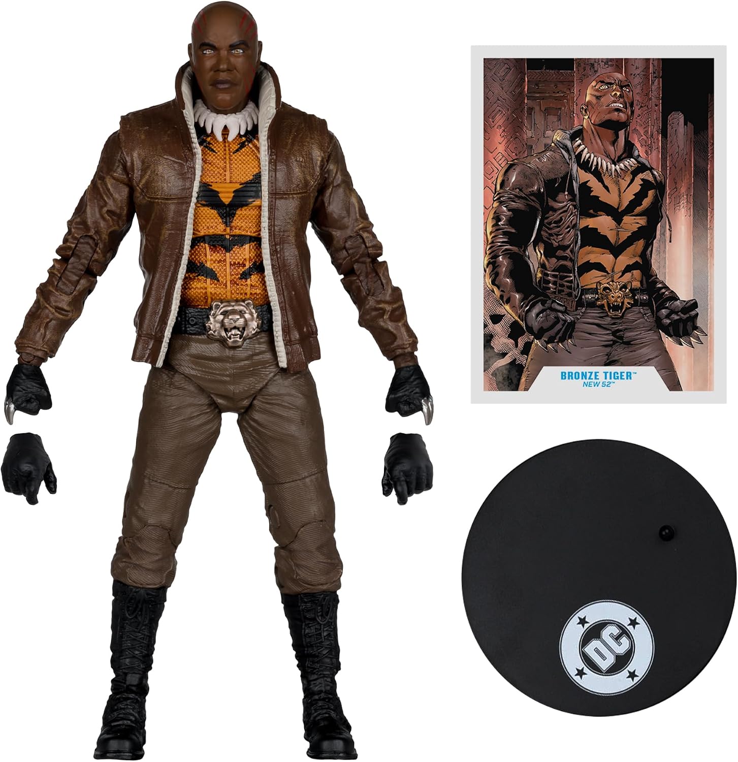 McFarlane Toys- DC Multiverse Bronze Tiger (The New 52) 7in Action Figure