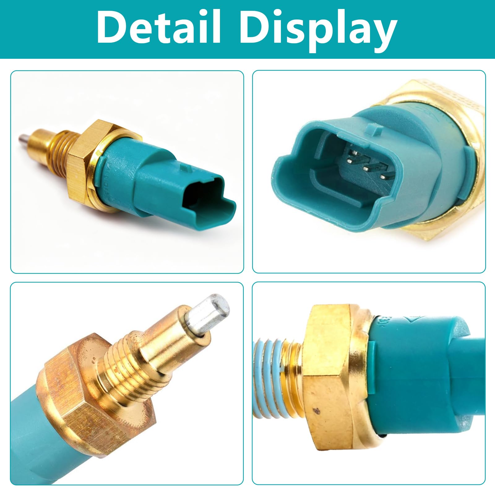 GVSS Contacteur Interrupteur des Feux de Recul Marche Arrière 8200177718 8200008194, Interrupteur de Feu Stop Compatible avec Peugeot Renault Kangoo Clio Master Megane Duster Scenic Captur