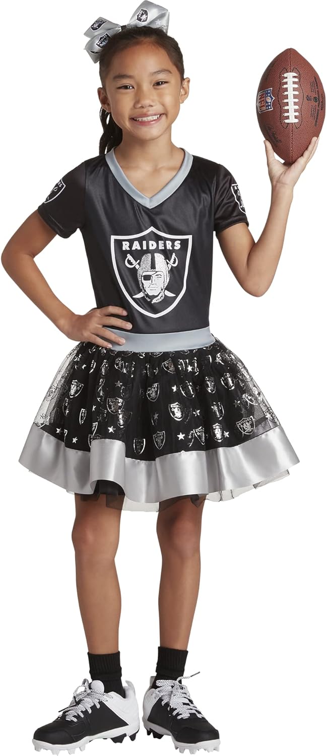 MODERN HERO Girl's NFL MVP Tailgate Tutu Dress Costume