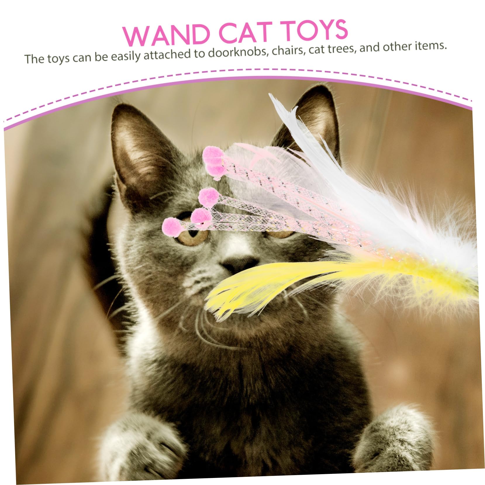 SUPVOX Lot De 4 Jouets pour Chat De Rechange pour Jouer 8 Pièces X 4