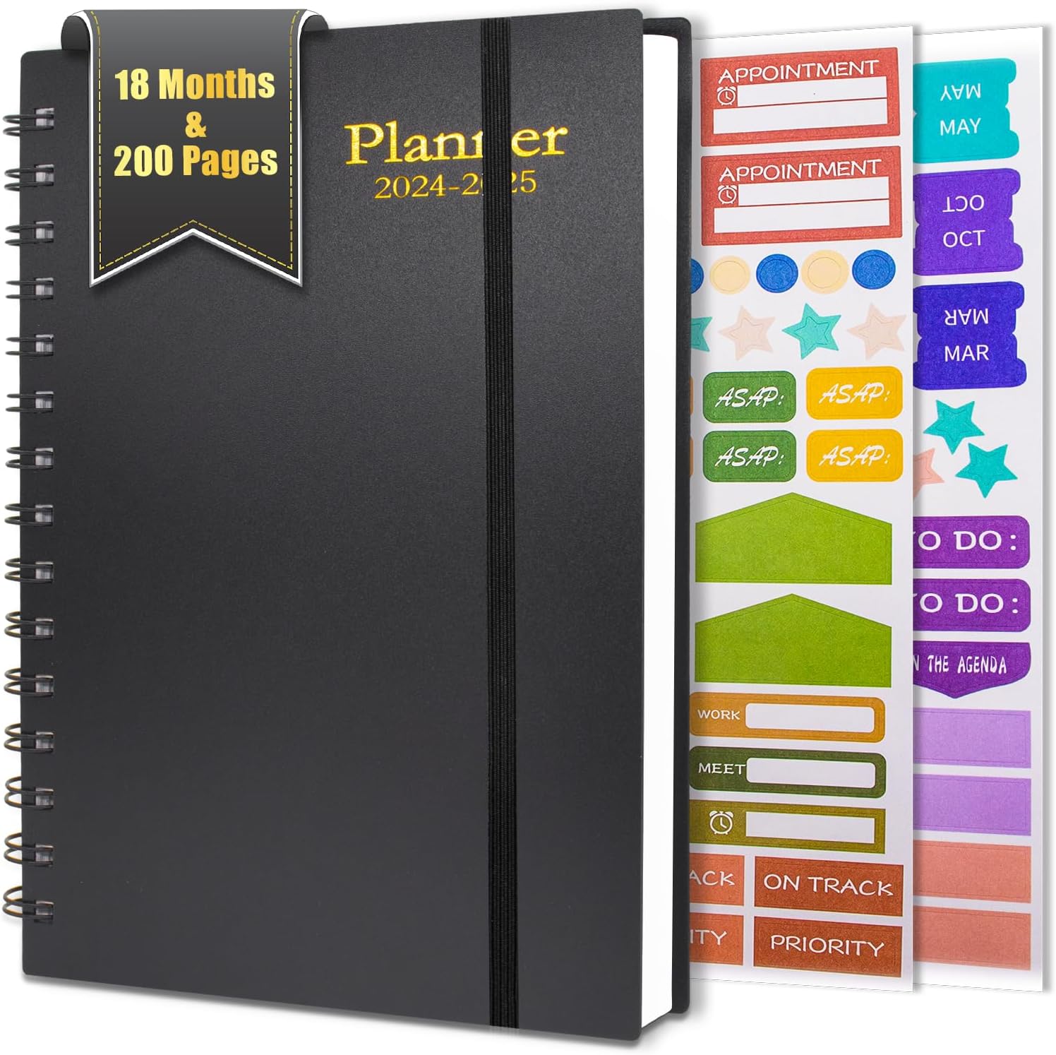 BLESWIN Kalender 20242025, Wochenplaner mit 18 Monatliche