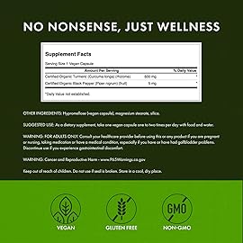 Swanson Premium- Turmeric & Black Pepper - Antioxidant, Digestion & Joint Support - 90 Veg Caps (3 Pack)