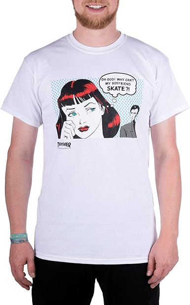 thrasher boyfriend tee