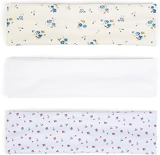 TERSE Headbands for Women Trendy Floral Print 2.5 Inches Thin Head Bands for Women Non Slip Thick Headband Fashion Hair Accessories