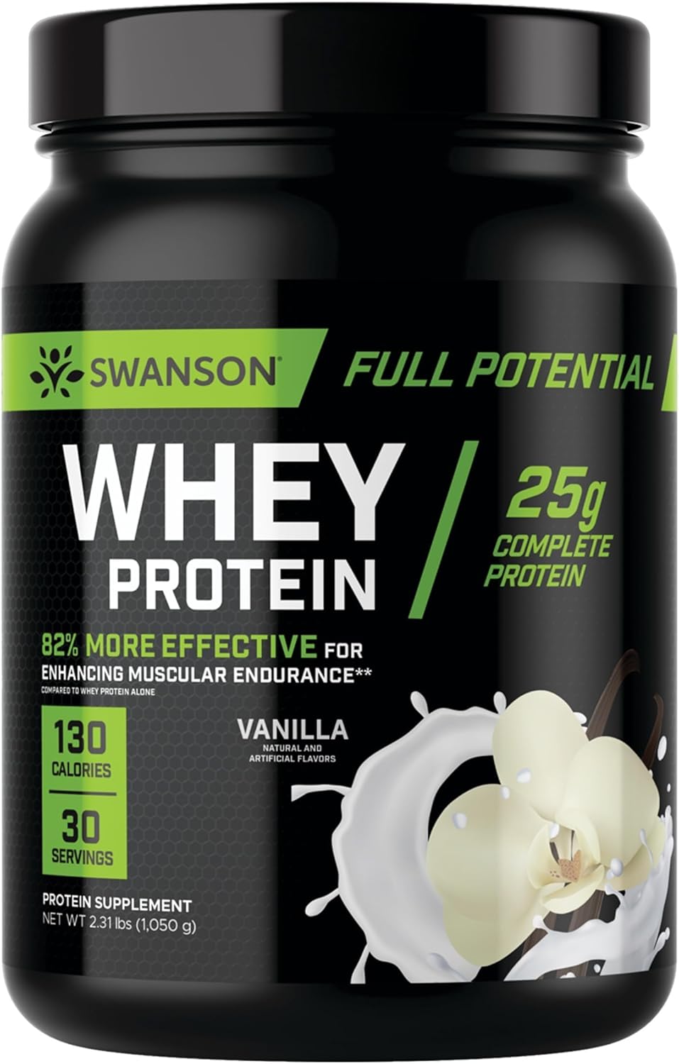 Swanson Full Potential Whey Protein - Chocolate