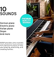 Vista 2 de Korg B2 Piano digital de 88 teclas con audio y USB MIDI - Software incluido - Negro (B2BK)