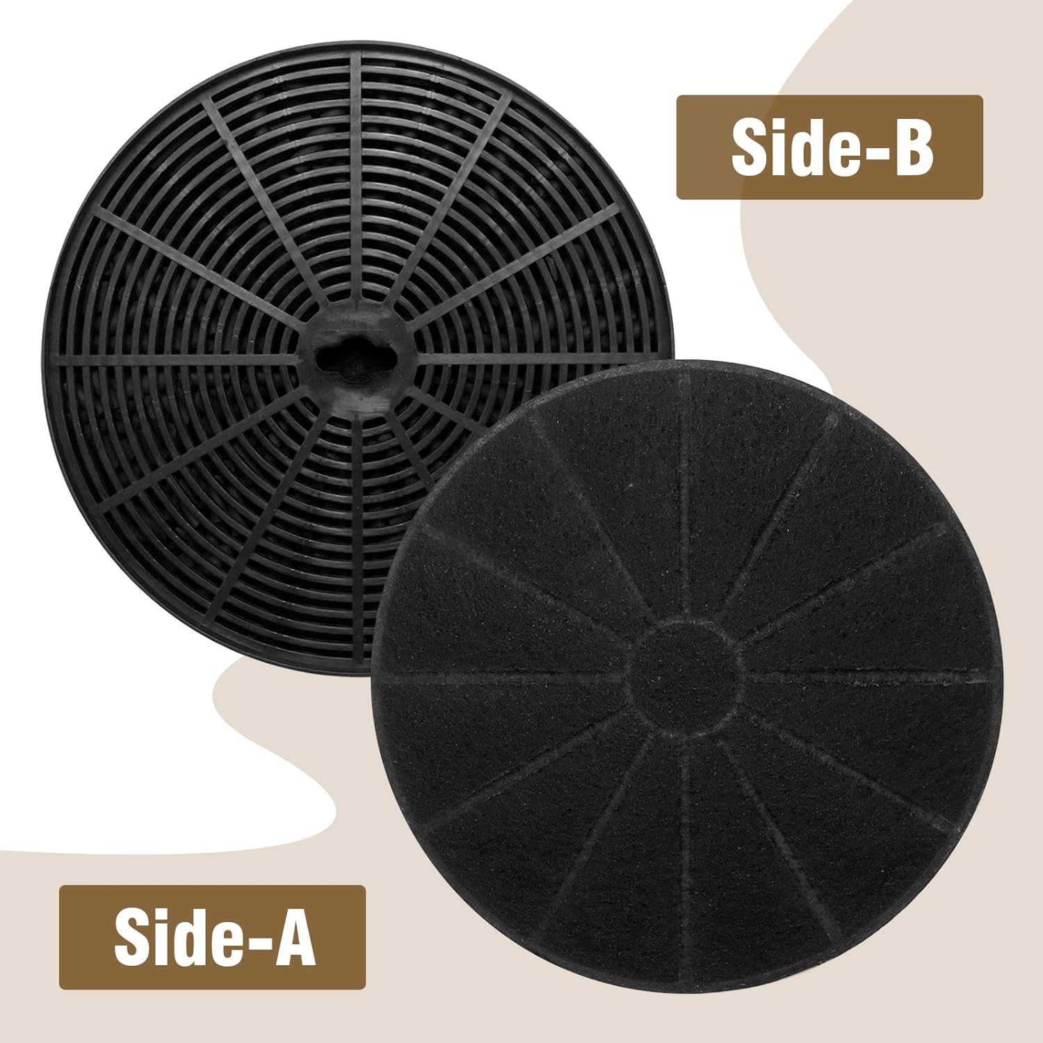 4Pcs Range Hood Filter, Replacement for Hauslane IN-R100SS30 WM-530SS30 WM-530SS36 WM-538SS30 WM-538SS36 WM-590SS30 WM-630SS30 - Image 4